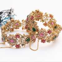 Ensemble de bracelets Churiya de style indien en gros pour mariage, dernier design, bijoux pour femmes, bracelets de mariée faits à la main pour femmes