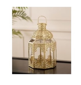 Home Decorative <b>Gold</b> Metal Moroccan <b>Lantern</b> Wholesale Handmade Customized Design Traditional Best Quality Metal Moroccan <b>Lantern</b> - Product Image 1