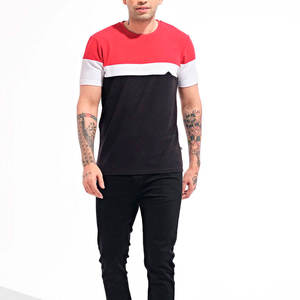 Camisas elásticas de secado rápido para hombre, venta al por mayor, camiseta de ejercicios de entrenamiento de gimnasio/camisetas únicas de marca personalizadas para ropa de gimnasio - Product Image 1