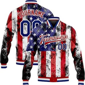 Chaqueta universitaria personalizada al por mayor estilo de manga de lana y cuero de primera calidad perfecta para equipos deportivos de marcas de moda y escuelas - Product Image 1