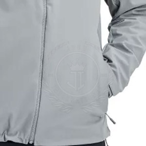 Outdoor Men's <b>Winter</b> Windbreaker <b>Jacket</b> for <b>Running</b> Training Customizable Front Logo Breathable Eco-Friendly Nylon/Polyester - Product Image 6
