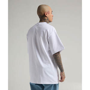 100% coton nouveau été hommes t-shirt solide surdimensionné demi à manches courtes décontracté coton Streetwear haut hommes T-shirts - Product Image 6