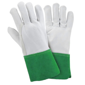Guantes de soldadura de cuero dividido de vaca de grano de oveja suave de alta calidad, equipo de protección Personal anticorte, protección de seguridad - Product Image 6