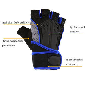 Gants de fitness unisexes, protège-poignets de musculation, antidérapants, gants de musculation de haute qualité - Product Image 3