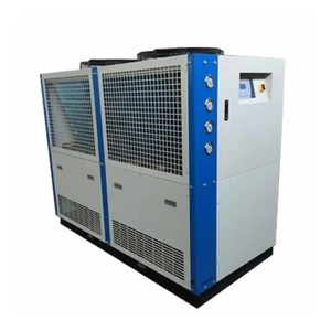 Refroidisseur d'eau industriel à air avec pompe et moteur |   Pour les applications plastiques, alimentaires, chimiques et CVC - Product Image 2