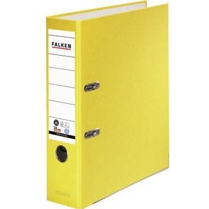 Falken Recycolor 80mm DIN <b>A4</b> Binder Cardboard File <b>Folder</b> with Kraft Paper Outer and Inner Lamination - Product Image 1