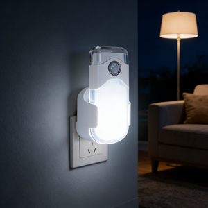 Recharge flash light Failure Motion Sensor Night Light Warm <b>LED</b> ABS+PC Material Remote Control Plug-In <b>Rechargeable</b> Dimmable - Product Image 2