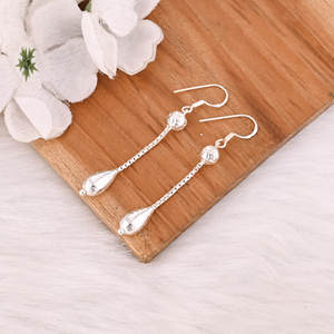 Pendientes de Mujer, Pendientes de Diseño Hechos a Mano, Regalo de Compromiso, Navidad, Joyería Hecha a Mano, Pendientes de Plata de Ley 925 - Product Image 4