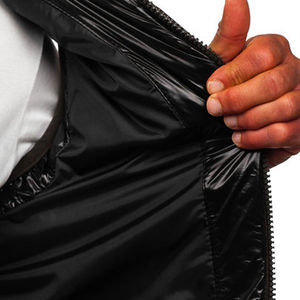 Diseño informal de moda nueva llegada hombres chaleco acolchado logotipo impreso personalizado impermeable calentado tamaños personalizados OEM personalizable - Product Image 5