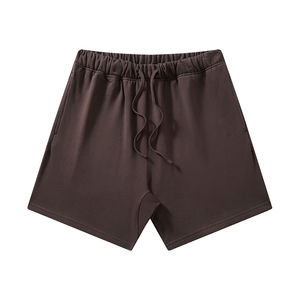 High Quality Cotton Fleece <b>Shorts</b> For <b>Men</b> With Running Fit 100% Cotton Soft Summer Streetwear <b>Lounge</b> <b>Shorts</b> - Product Image 5