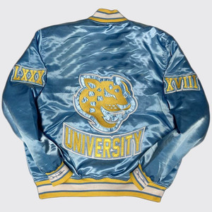 Veste en satin pour homme, brillante, légère, bomber, manches longues, décontractée, fermeture éclair, vêtements d'extérieur, streetwear, tendance, élégante, quotidienne - Product Image 2
