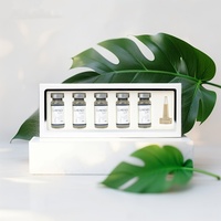 Solution de Contouring Corporel Botanique à Usage Professionnel 10ml X 5 Flacons Extrait de Marron d'Inde et d'Algues Marines Produits de Soin de la Peau