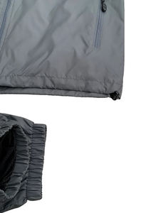 Survêtement coupe-vent en nylon léger avec logo personnalisé pour hommes équipement d'extérieur en polyester imperméable pour l'hiver coupe-vent solide - Product Image 3