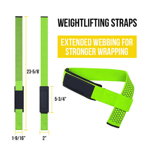 Correas de Muñeca para Entrenamiento de Gimnasio, Fitness y Culturismo, Resistentes, Transpirables, de Neopreno, Antideslizantes, para Levantamiento de Pesas - Product Image 4