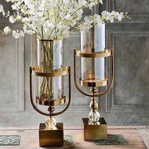 Modern Style Solid Handmade <b>Hurricane</b> Candle Holder Vintage Finish Table Decor for Home Wholesale Price - Product Image 5