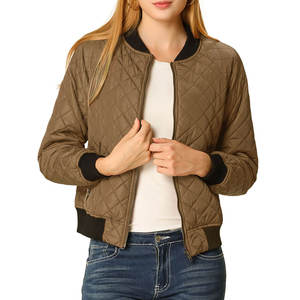 Chaqueta Urbana para Mujer, Estilo Bomber, Estampado Personalizado, Ropa Exterior Informal de Moda, Producción al por Mayor - Product Image 1