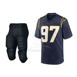 Dernier maillot de football américain, short 100% polyester respirant à séchage rapide pour l'entraînement, les matchs et les entraînements en plein air - Product Image 4