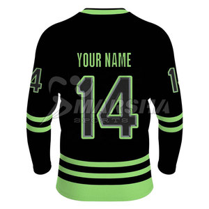 Maillot de hockey sur glace de qualité supérieure, dernier design, en vente, nouveau modèle, vêtements de sport personnalisés pour équipe, maillot de hockey sur glace pour homme - Product Image 2