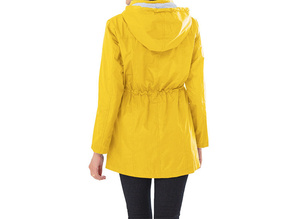 Mode femmes veste de pluie élégant léger imperméable à capuche en plein air confortable décontracté imperméable moderne voyage vêtements de tous les jours - Product Image 2