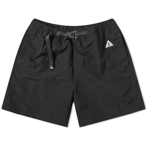 OEM Custom Lightweight Woolen 100% Polyester Embroidered Pattern Eco-Friendly Men's Mid Waist Elastic Waist <b>Hip</b> Hop Shorts - Product Image 1