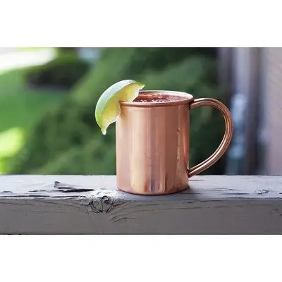 Meist verkaufte klassische reine Moskauer gehämmerte Cooper Mule Mug 100% reine gehämmerte Kupferfass-Geschenk becher