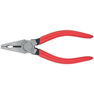 KNIPEX 140 mm <b>Polished</b> Combination Pliers with <b>Plastic</b> Coating Knives & Tools - Product Image 4