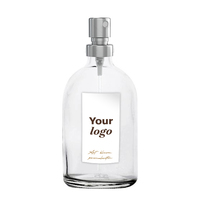 Aromaterapia Moderna de Lujo Hecha a Mano, Fragancia para Habitaciones en Frasco de Vidrio de 100 ml, Aroma Personalizado con Logotipo, Decoración para Yoga y Meditación en el Hogar