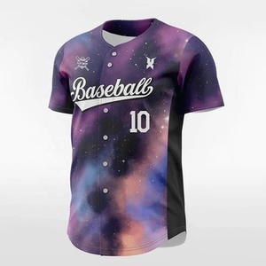 Jersey de Béisbol de Alta Calidad 2025 para Hombre, Mujer y Jóvenes, Cosido, Tallas S-5XL, Impresión por Sublimación, Jersey de Béisbol Extra Grande, OEM - Product Image 1