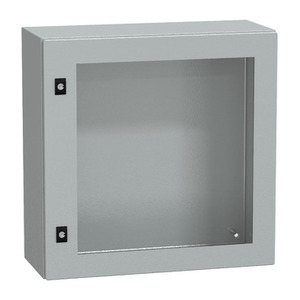 For Schneider <b>Electric</b> NSYCRN66250T Panel Set with CRN Door IP66 IK08 RAL7035 H600xW600xD250 Electronics & <b>Instrument</b> Enclosure - Product Image 1