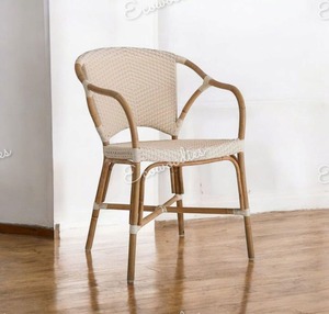 Vente d'usine Chaise élégante en bambou naturel Chaise en rotin Chaise d'extérieur pour salon de jardin - Product Image 5