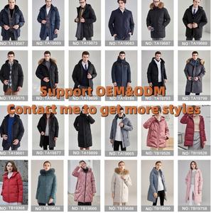 Wholesale Men's Winter Puffer <b>Jacket</b> Canvas Fabric Hooded <b>Waterproof</b> Custom Logo Outdoor <b>Padded</b> <b>Jacket</b> Customized Color Size - Product Image 6