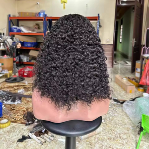 Hot Selling Luxurious Natural Color Burmese Curl Hair Wholesale <b>Human</b> Hair Extensions Style Hair Vendor Best Quality - Product Image 1