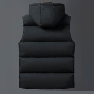 Vente chaude hommes Slim Puffer Gilet personnalisé sans manches tenue décontracté respirant haute nouvelle conception Oem coton hiver Puffer Gilet - Product Image 2