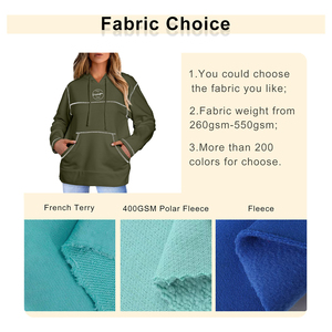 เสื้อกันหนาวมีฮู้ดแบบสวมหัวทรงปกติสำหรับผู้หญิงเสื้อสเวตเตอร์ผ้าฝ้ายสำหรับฤดูใบไม้ร่วงพิมพ์ลายหน้าจอโลโก้ฤดูหนาว - Product Image 5