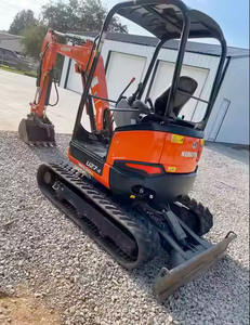 Para Kubota 1,2 Mini excavadora sobre orugas, buen estado, motor Isuzu usado de 5 toneladas Kyb, cilindro hidráulico de toneladas, peso operativo - Product Image 1