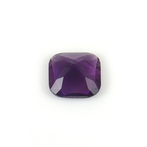 Gemas Sueltas de Amatista Africana Natural, Corte Cojín Cuadrado de 15 mm, Certificadas por Gopika, Joyería Fina al por Mayor - Product Image 2