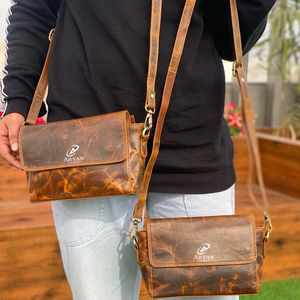 มาใหม่ของแท้Crunchหนังสลิงกระเป๋าขายร้อนกระเป๋าถือผู้หญิงCrossbodyขายส่งกระเป๋าหนังคุณภาพสูง - Product Image 1