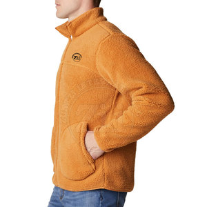 Chaqueta de Invierno de Polar de Alta Calidad al por Mayor, Cuello Alto, Logotipo Frontal, Resistente al Viento, Transpirable, Venta Directa de Fábrica, Personalizable - Product Image 3