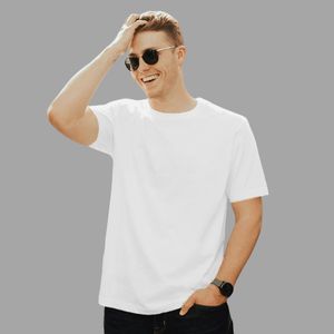 Filipinas Manila inspirado Fitness camiseta para hombres de secado rápido 100% algodón manga corta patrón sólido cuello 220 gramos tela - Product Image 3