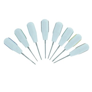 Kit de périotomes d'ascenseur de racine dentaire de 8 instruments dentaires instrumentaux d'odontologia d'acier inoxydable de pièces - Product Image 2