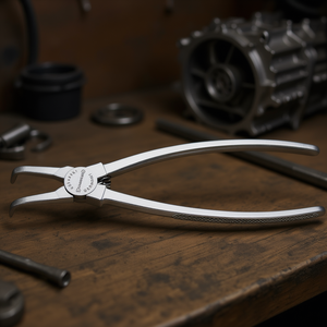 คีมปากแหวนชุบโครเมียม Stahlwille แบบปากโค้ง 90 องศา สำหรับงานที่มีประสิทธิภาพ - Product Image 3