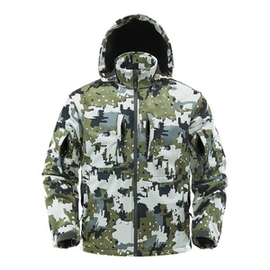 Veste de chasse laine Camouflage qualité supérieure hommes vêtements de chasse en plein air chauffé tactique uniforme Camouflage - Product Image 1