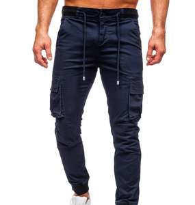 กางเกงลำลองผู้ชายขายส่ง กางเกงวอร์มทรงหลวม ระบายอากาศได้ดี ผ้าฝ้าย 100% ขากว้าง กันน้ำ กางเกงจ็อกเกอร์สั่งทำพิเศษสำหรับแฟชั่น - Product Image 6