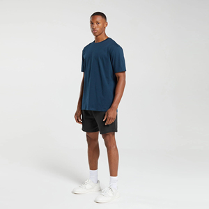 2025 haute qualité Boxy Fit hommes T-Shirt décontracté surdimensionné 100% coton Hip Hop Style personnalisable grande taille Style décontracté - Product Image 4