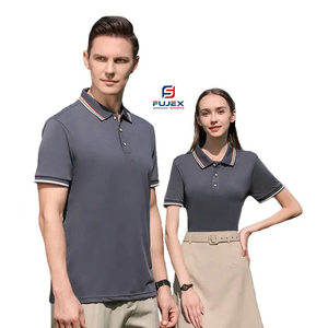 เสื้อโปโลสำหรับผู้ชายเสื้อโปโลแขนสั้น100% ระบายอากาศได้ดีเสื้อยืดโปโลปักลาย2025ธุรกิจฤดูร้อน - Product Image 3