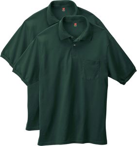 Polo informal de manga corta con logotipo personalizado para hombre con ropa de tela de diseño estampado - Product Image 3