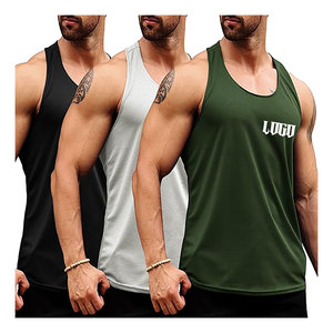 Vêtements de fitness vêtements de sport Offre Spéciale tricoté débardeur hommes sans manches musculation gilet entraînement athlétique Muscle Stringer respirant - Product Image 2
