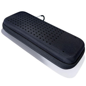 Estuche Portátil para Guantes de Golf, Personalizado, de EVA Rígida, con Rayas de Poliéster, Impermeable, Resistente a Golpes y al Polvo, para Viajes al Aire Libre - Product Image 6