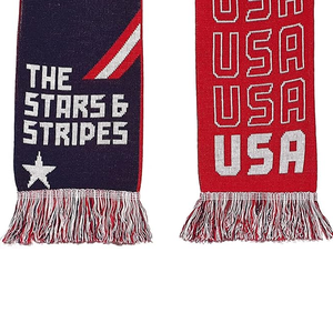 Écharpe de football personnalisée, écharpe personnalisée pour hommes et femmes, écharpe brodée au design personnalisé avec logo - Product Image 3