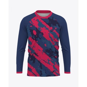 Jersey ropa de hombre gradiente Graffiti fútbol Jersey fútbol Vintage 3D estampado Harajuku verano Streetwear camisetas de manga larga - Product Image 2